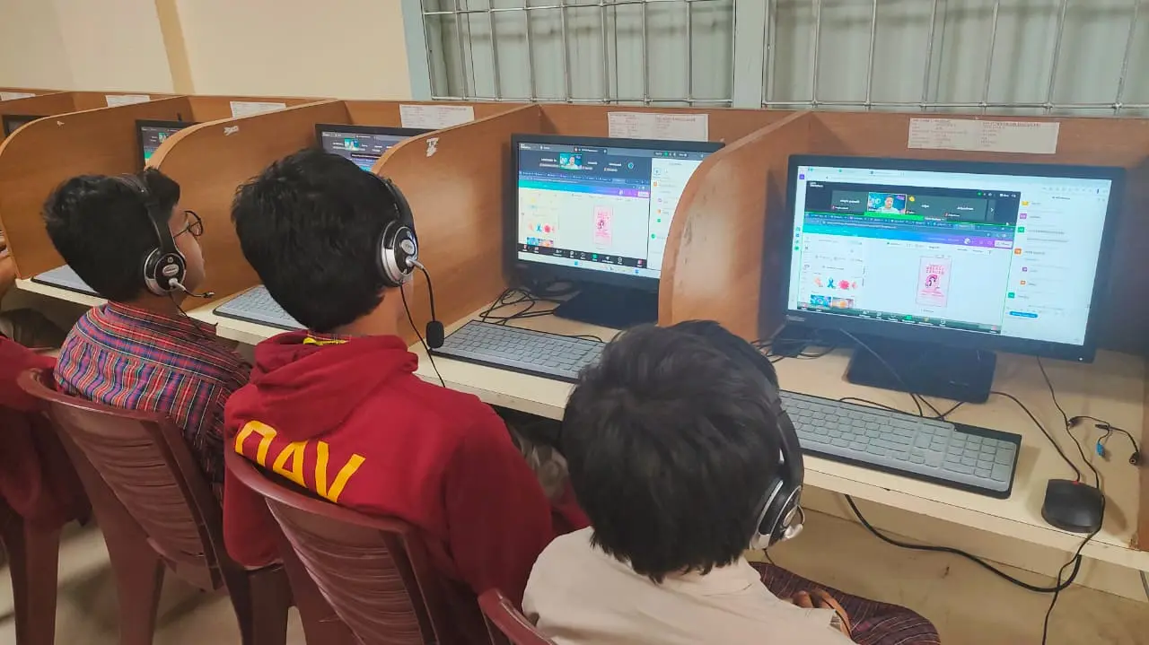 Positive & productive screen time in action